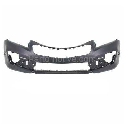 Aftermarket Replacement - BUC-3679FC CAPA 2015 Chevrolet Cruze & 2016 Cruze Limited LT/LTZ (with RS Package) Front Bumper Cover Assembly without Park Assist Sensor - Image 1