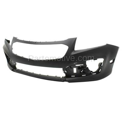 Aftermarket Replacement - BUC-3679FC CAPA 2015 Chevrolet Cruze & 2016 Cruze Limited LT/LTZ (with RS Package) Front Bumper Cover Assembly without Park Assist Sensor - Image 2