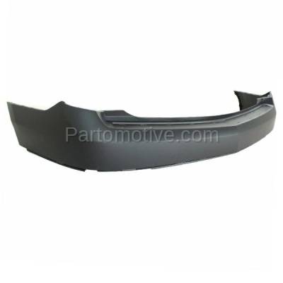 Aftermarket Replacement - BUC-3691RC CAPA 2013-2016 Cadillac SRX Rear Upper Bumper Cover Assembly (without Park Assist Sensor Holes) Primed Paint to Match Plastic - Image 2