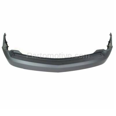 Aftermarket Replacement - BUC-3691RC CAPA 2013-2016 Cadillac SRX Rear Upper Bumper Cover Assembly (without Park Assist Sensor Holes) Primed Paint to Match Plastic - Image 3