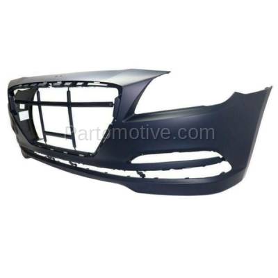Aftermarket Replacement - BUC-3737FC CAPA 2015 2016 Hyundai Genesis & 2017 G80 Front Bumper Cover Assembly with Park Assist (without Headlight Washer Holes) Primed - Image 2