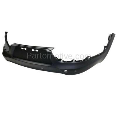 Aftermarket Replacement - BUC-3794RC CAPA 2014-2016 Kia Sportage 2.4L (EX, EX Luxury, LX) Rear Bumper Cover Assembly (with Park Assist Sensor Holes) Textured Plastic - Image 2