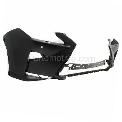 Aftermarket Replacement - BUC-3832FC CAPA 2016-2019 Lexus RX350/RX350L/RX450h/RX450hL (For Models Built in Canada) Front Bumper Cover Assembly with Park Sensor Holes - Image 2