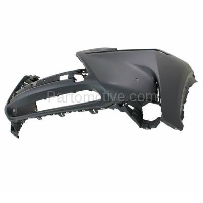 Aftermarket Replacement - BUC-3823FC CAPA 2015-2017 Lexus NX200t & NX300h (without F Sport Package) Front Bumper Cover Assembly with Park Aid Sensor & Washer Holes - Image 2