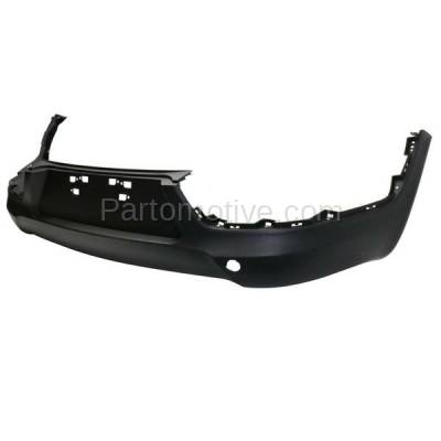 Aftermarket Replacement - BUC-3793RC CAPA 2014-2016 Kia Sportage 2.4L (EX, EX Luxury, LX) Rear Bumper Cover Assembly (without Park Assist Sensor Holes) Textured Plastic - Image 2