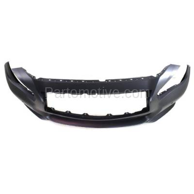 Aftermarket Replacement - BUC-3766FC CAPA 2014-2017 Infiniti Q50 (Hybrid Sport, Red Sport, Sport) Front Bumper Cover Assembly (without Object Sensor Holes) Primed Plastic - Image 3