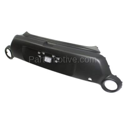 Aftermarket Replacement - BUC-3798RC CAPA 2014-2016 Kia Soul Hatchback (without 2-Tone Paint) Rear Upper Bumper Cover Assembly (with License Plate Provision) Primed - Image 2
