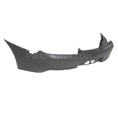 Aftermarket Replacement - BUC-3698RC CAPA 2014-2015 Chevrolet Camaro (LS, LT, SS, ZL1) Rear Upper Bumper Cover Assembly (with Park Assist Sensor Holes) Primed Plastic - Image 2
