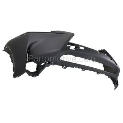 Aftermarket Replacement - BUC-3822FC CAPA 2015-2017 Lexus NX200t & NX300h (without F Sport Package) Front Bumper Cover Assembly with Park Assist Sensor Holes - Image 2