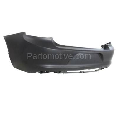 Aftermarket Replacement - BUC-3652RC CAPA 2015-2019 Dodge Charger Rear Bumper Cover Assembly (without Tow Hook & Park Assist Sensor Holes) without Side Vent Style - Image 2