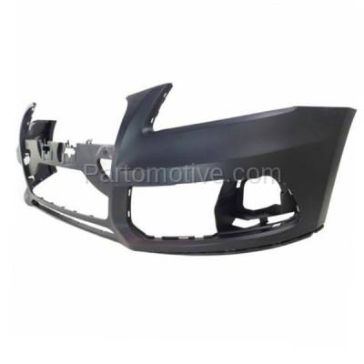 Aftermarket Replacement - BUC-3544FC CAPA 2013-2017 Audi Q5 (without S-Line) Front Bumper Cover Assembly (with Park Assist Sensor Holes) (without Headlight Washer) Primed - Image 2