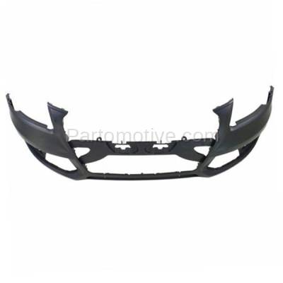 Aftermarket Replacement - BUC-3544FC CAPA 2013-2017 Audi Q5 (without S-Line) Front Bumper Cover Assembly (with Park Assist Sensor Holes) (without Headlight Washer) Primed - Image 3