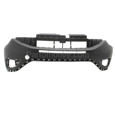 Aftermarket Replacement - BUC-3639FC CAPA 2015-2018 Ram ProMaster City (SLT, Tradesman SLT) Front Bumper Cover Assembly (without Park Assist Sensor Holes) Primed Plastic - Image 1