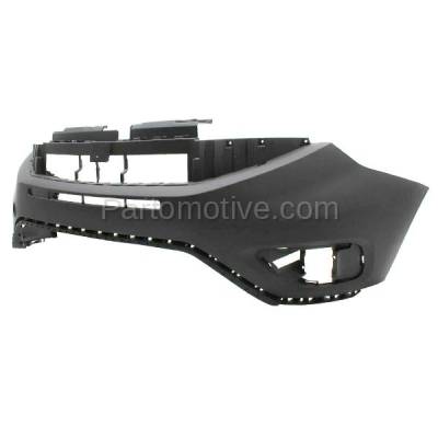 Aftermarket Replacement - BUC-3639FC CAPA 2015-2018 Ram ProMaster City (SLT, Tradesman SLT) Front Bumper Cover Assembly (without Park Assist Sensor Holes) Primed Plastic - Image 2