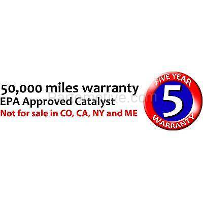 Aftermarket Replacement - KV-RH96030003 Catalytic Converter Firewall Side 46-State Legal Fits 2007-09 Santa Fe 2.7L Eng. - Image 2