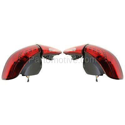 Aftermarket Replacement - KV-STYVW1014LCTL1 Set of 2 Tail Lights Taillights Taillamps Brakelights for VW Pair - Image 2