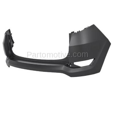 Aftermarket Replacement - BUC-3757RC CAPA 2016-2018 Hyundai Tucson Rear Upper Bumper Cover Assembly (with Park Assist Sensor Holes) Primed Paint to Match Plastic - Image 2