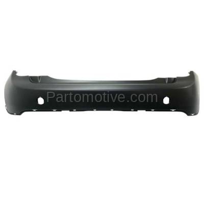 Aftermarket Replacement - BUC-3966RC CAPA 2015-2019 Mini Cooper Hatchback 4-Door (without John Cooper Works) Rear Bumper Cover Assembly without Park Aid Sensor Holes - Image 1