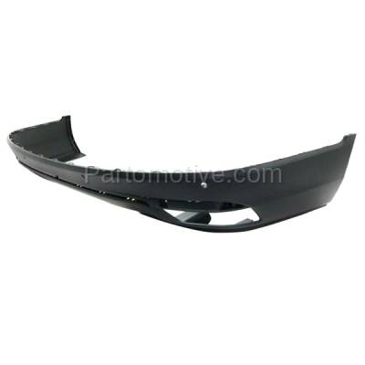 Aftermarket Replacement - BUC-3726RC CAPA 2016-2018 Honda Pilot (Elite, Touring) 3.5L (For Use with Chrome Strip) Rear Bumper Cover Assembly with Park Assist Sensor Holes - Image 2