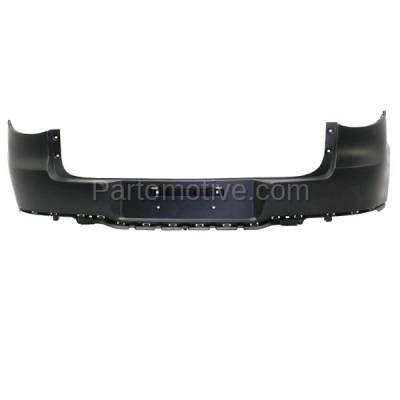 Aftermarket Replacement - BUC-4095RC CAPA 2009-2011 Volkswagen Tiguan (2.0 Liter Turbocharged Engine) Rear Upper Bumper Cover Assembly Primed Paint to Match Plastic - Image 1
