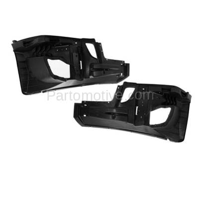 Aftermarket Replacement - BRF-2171FL & BRF-2171FR 2018-2019 Cascadia 113 & Cascadia 125 (Models with Fog Lamp) Front Inner Bumper End Reinforcement Plastic SET PAIR Left & Right Side - Image 1