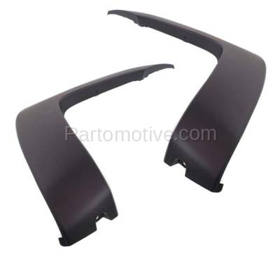Aftermarket Replacement - FDF-1061LC & FDF-1061RC CAPA 2005-2015 Toyota Tacoma (Base, Pre Runner, TRD Pro) Front Fender Flare Wheel Opening Molding SET PAIR Left & Right Side - Image 2