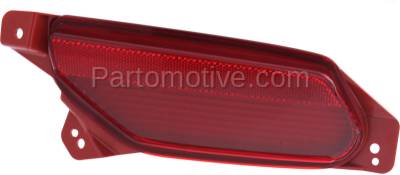 Aftermarket Replacement - LKQ-AC1185102C Bumper Reflector 2014-2016 MDX Rear Passenger Side CAPA - Image 1