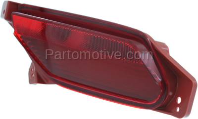 Aftermarket Replacement - LKQ-AC1185102C Bumper Reflector 2014-2016 MDX Rear Passenger Side CAPA - Image 2
