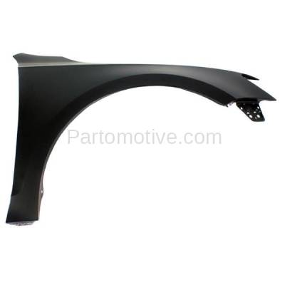 Aftermarket Replacement - FDR-1410R 2011-2018 Volkswagen Jetta Sedan (Type 6) (1.4 & 1.8 & 2.0 & 2.5 Liter Engine) Front Fender Quarter Panel Primed Steel Right Passenger Side - Image 1