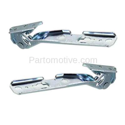 Aftermarket Replacement - HDH-1003L & HDH-1003R 2002-2008 Audi A4 & A4 Quattro & S4 (Sedan & Wagon 4-Door) Front Hood Hinge Bracket Made of Steel PAIR SET Left Driver & Right Passenger Side - Image 2