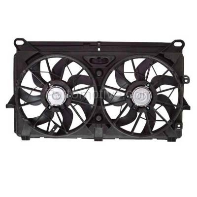 Aftermarket Replacement - FMA-1685 DUAL FAN ASSEMBLY FOR MODELS WITH 6.2L V8 WITH PERFORMANCE PACKAGE. GM3115209 - Image 2