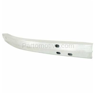 Aftermarket Replacement - BRF-1309R 2003-2007 Cadillac CTS & CTS-V (Sedan 4-Door) Rear Bumper Impact Face Bar Crossmember Reinforcement Natural Aluminum - Image 2