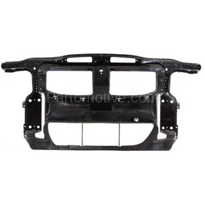 Aftermarket Replacement - LKQ-BM1225125V 2006-2013 BMW 3-Series (without M Sport Package) Front Center Radiator Support Core Panel Assembly Black Made of Plastic with Steel - Image 1