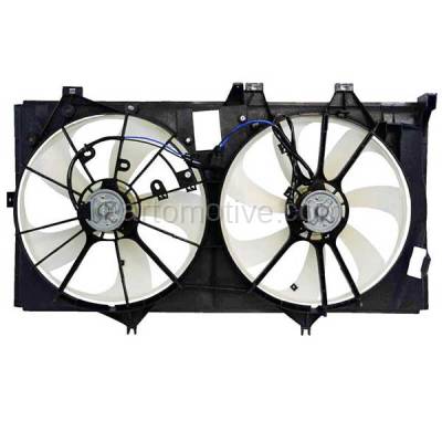 Aftermarket Replacement - FMA-1797 DUAL FAN ASSEMBLY; 3.5L V6; CONTROL UNIT NOT INCLUDED LX3115129 - Image 2