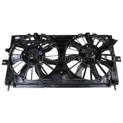 Aftermarket Replacement - FMA-1677 DUAL COOLING FAN ASSEMBLY; WITH STANDARD COOLING GM3115122 - Image 2