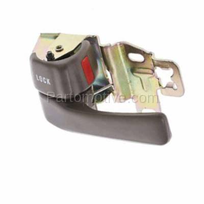 Aftermarket Replacement - DHI-1096L 92-96 Camry Front/Rear Inside Interior Door Handle Brown Driver Side TO1352128 - Image 2