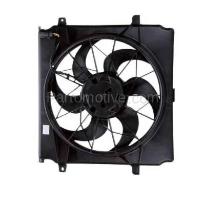 Aftermarket Replacement - FMA-1588 RADIATOR FAN ASSEMBLY FOR MODELS WITHOUT HEAVY DUTY COOLING CH3117104 - Image 2