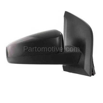 Aftermarket Replacement - MIR-1413RT 2007-2012 Nissan Sentra (2.0L & 2.5L) Rear View Mirror Assembly Power, Non-Folding, Non-Heated Paintable Plastic Housing Right Passenger Side - Image 2