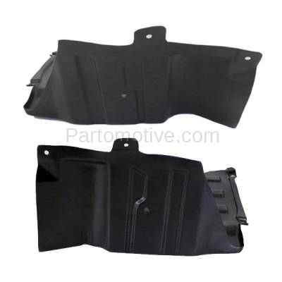 Aftermarket Replacement - ESS-1568L & ESS-1568R 04-08 Forenza & Reno Engine Splash Shield Under Cover Guard Left Right SET PAIR - Image 2
