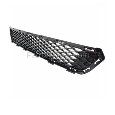 Aftermarket Replacement - GRL-1963 2014 2015 Kia Optima (EX, EX Luxury, LX) (USA Built) Front Bumper Grille Assembly Black Honeycomb Mesh Plastic - Image 2