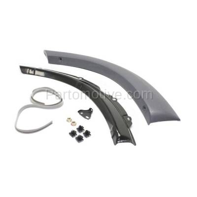 Aftermarket Replacement - FDT-1071R 01-05 RAV4 Rear Fender Molding Moulding Trim Arch Right Passenger Side TO1509101 - Image 2