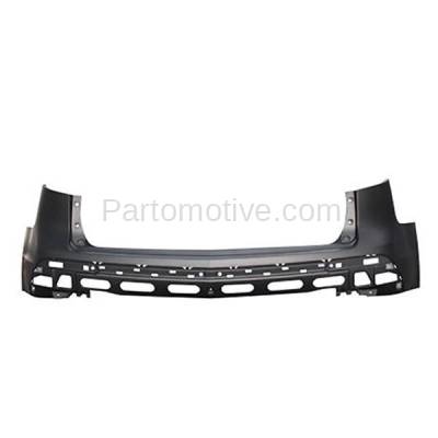 Aftermarket Replacement - BUC-1036R 10-13 MDX Rear Bumper Cover Assembly w/Park Sensor Holes AC1100163 04715STXA92ZZ - Image 1