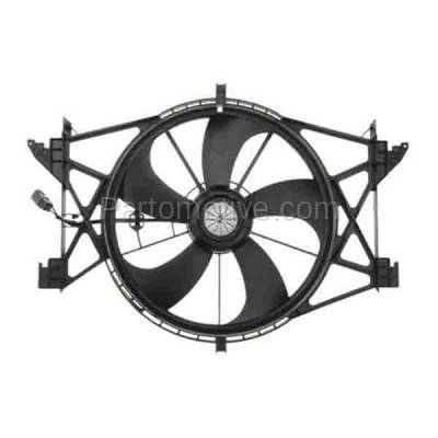 TYC - FMA-1511TY TYC Ram Pickup (Exclude Megacab) Radiator A/C Condenser Cooling Fan Motor Assy - Image 1