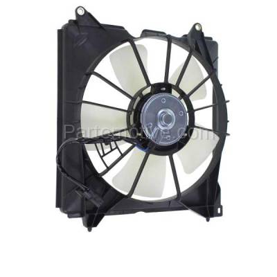 Aftermarket Replacement - FMA-1735 RADIATOR FAN ASSEMBLY; 2.4L L4 WITH DENSO MANUFACTURED UNIT HO3115162 - Image 2
