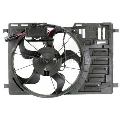 Aftermarket Replacement - FMA-1617 RADIATOR FAN ASSEMBLY; 2.0L L4 TURBO FO3115188 - Image 1