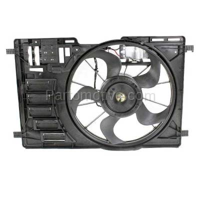 Aftermarket Replacement - FMA-1617 RADIATOR FAN ASSEMBLY; 2.0L L4 TURBO FO3115188 - Image 2