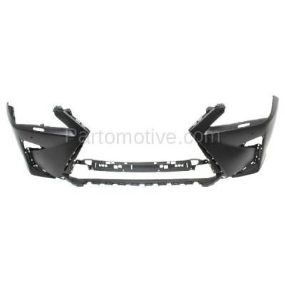Aftermarket Replacement - BUC-3835F 2016-2019 Lexus RX350/RX350L/RX450h/RX450hL (without F Sport Package) Front Bumper Cover Assembly with Park Sensor Holes - Image 3