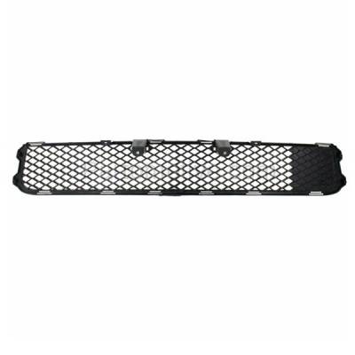 Aftermarket Replacement - GRL-2184 2008-2015 Mitsubishi Lancer (excluding Evolution & Ralliart Turbo) Front Bumper Cover Grille Assembly Textured Black Plastic - Image 3