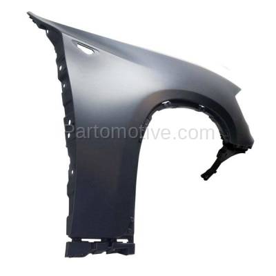 Aftermarket Replacement - FDR-1825R 2008-2014 BMW X6 (excluding M Models) Front Fender Quarter Panel (without Headlight Washer Hole) Primed Right Passenger Side - Image 3