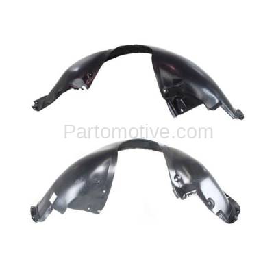 Aftermarket Replacement - IFD-1104L & IFD-1104R 95-01 7-Series Front Splash Shield Inner Fender Liner Panel Left Right SET PAIR - Image 2